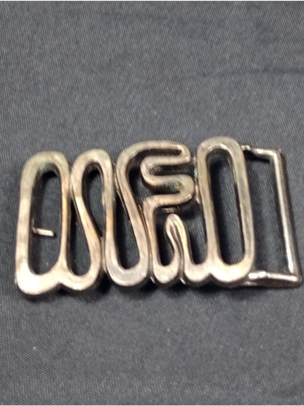 Vintage *RARE* MFO Multinational Force & Observes Steel Handmade Solid Steel  Me